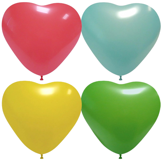 Palloncini Cuore diametro di 16cm (6 pollici), Palloncini Personalizzati  Online